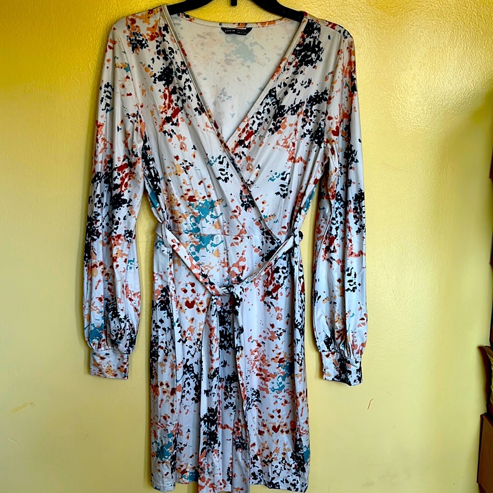 Shein Mini dress long sleeve